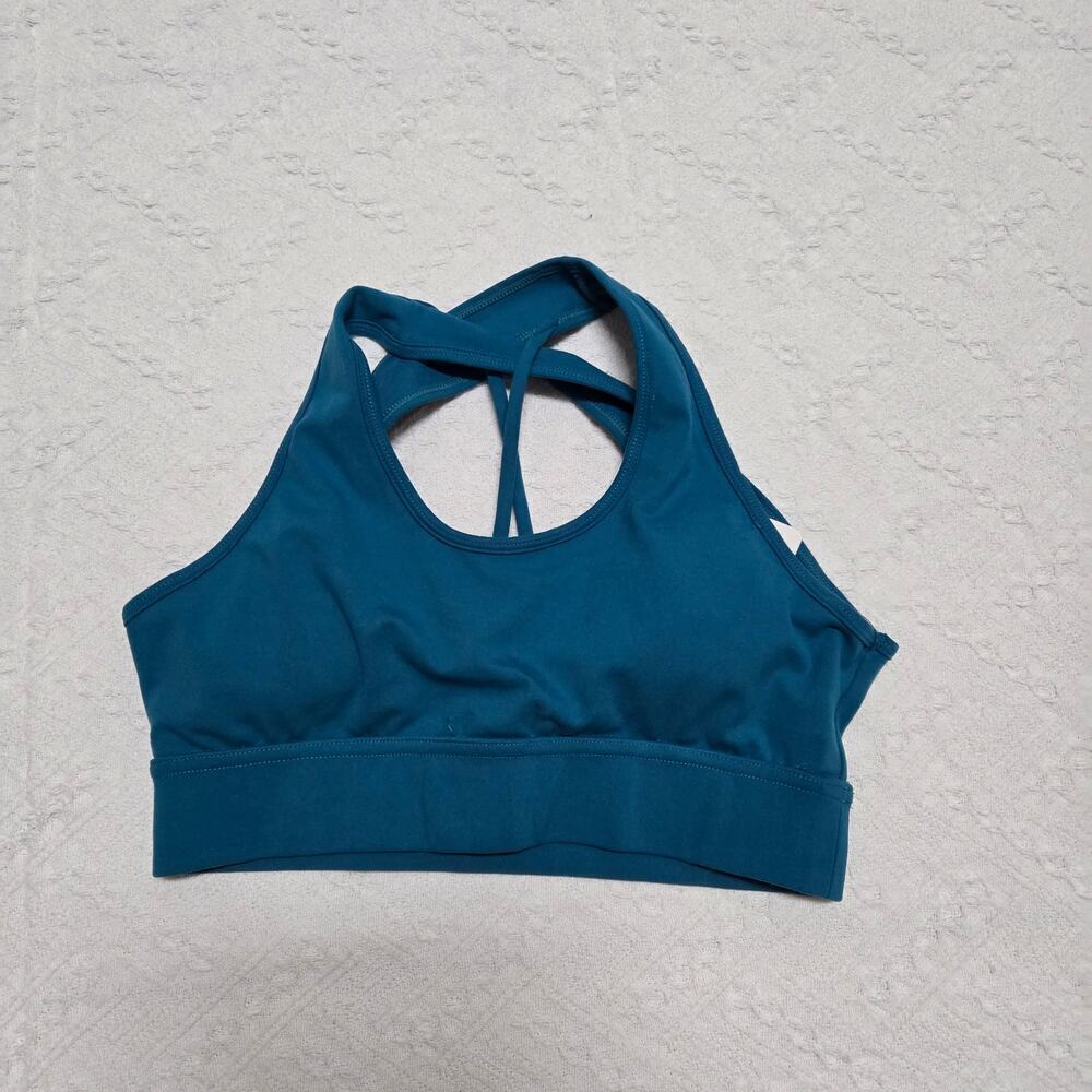 Body Glove sports bra. Size‎ Med in Teal Athleisure Y2K